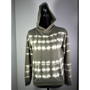 Retreat Unisex Kids‎ Youth Large 14/16 Tie Dyed Hoodie Pullover Sweatshirt Green